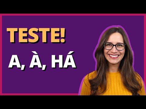 A, À ou HÁ? TESTE de PORTUGUÊS com literatura e letras de músicas! || Português com Letícia