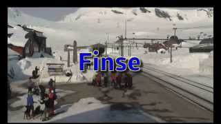 preview picture of video 'Finse - Webcam am Bahnhof - Mitschnitt am 29.03.2014'