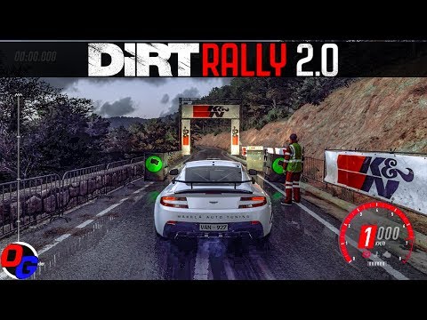 Dirt Rally 2.0 Preview Gameplay | Aston Martin V8 Vantage GT4 in Spain + Replay | DiRT Rally 2