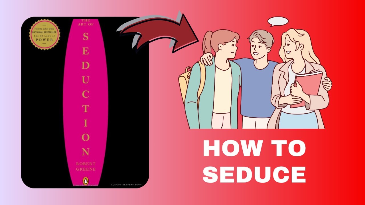 Get them HOOKED Naturally and Effortlessly |The Art of Seduction by Robert Greene Animated Summary