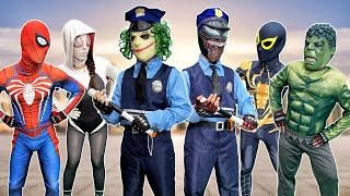 JOKER Become A Police And Attack Spider-man ! What Should We Do Now 8 Spider-Man...?