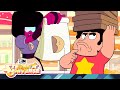 Garnet Goes Donut and Pizza Wild 🍕🍩 | Steven Universe | Cartoon Network