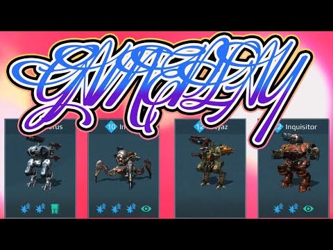 War Robots Cerberus Invader Vityaz Inquisitor Domination Mode Gameplay