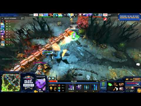 [HyperX D2L S5] CDEC vs. LGD.TaoBao Game 2