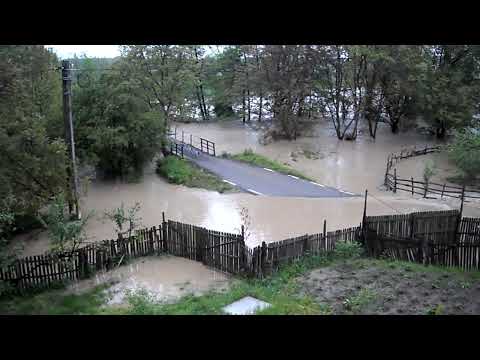 Inundatie 5 mai 2014. Paraul Potop, Valea Mare, Dambovita.
