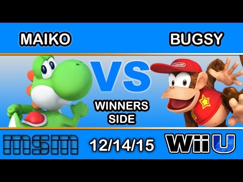 MSM #28 – Maiko (Yoshi) Vs. Bugsy (Diddy Kong) Winners Side - Smash Wii U