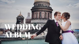 WEDDING ALBUM for Norwegian couple! Beautiful wedding day in May.