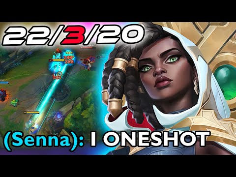 THE GREATEST ADC IN THE GAME IS A SUPPORT (PERFECT SENNA CARRY)