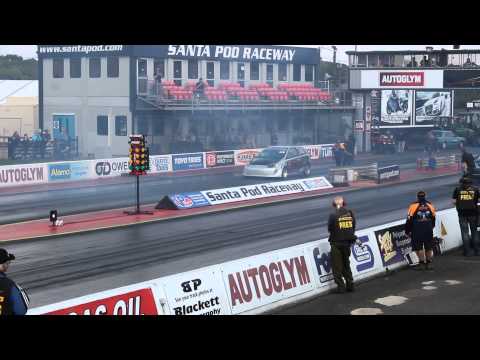 UK's fastest FWD/Europes fastest non wheelie bar Car