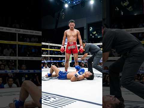 #มวยไทยพลิกลอ็คชอ็คโลก ทำเซียนมวยอึ้ง มวยเด็ด He was losing the whole figh #muaythai #comeback #ufc
