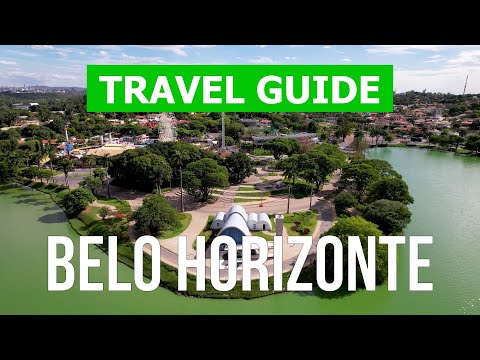 City of Belo Horizonte in 4k. Brazil, Belo Horizonte places to visit