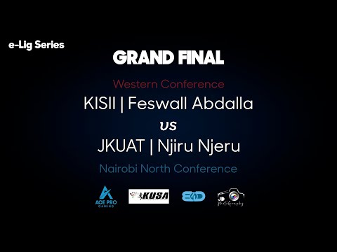 KUSA e-Lig Series | November 2020 - Final: JKUAT | Njiru Njeru vs KISII | Feswall Abdalla (2nd Leg)