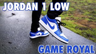 Jordan 1 Low Game Royal Blue Review & On Feet