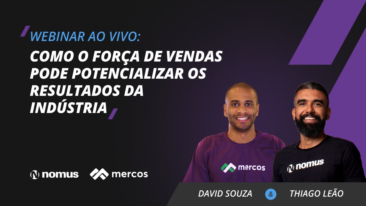 Webinar - Como o força de vendas pode potencializar os resultados da Indústria