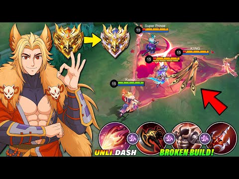 LANCELOT AGGRESSIVE PLAYSTYLE + BRUISER BUILD IN MY LAST MATCH BEFORE IMMORTAL 💀 THIS HAPPENED....