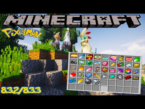 PIXELMON MOD QUEST ITEMS UPDATE - MINECRAFT 1.12.2 (MOD SHOWCASE) REFORGED VERSION 8.3.2