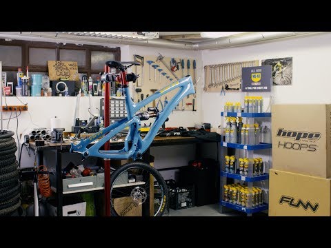 Yeti SB6 Turq 2019 - Timelapse build