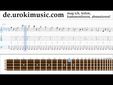 Banjo Lernen (Irischer Tenor) Charlie Puth - Attention Tabulatur Teil#1 Übungen um-i995
