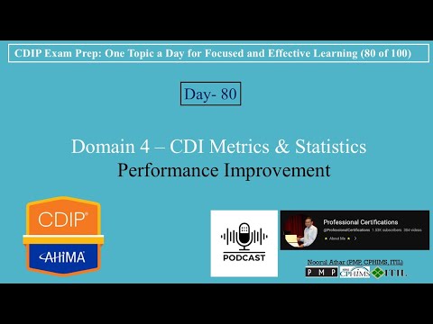 CDIP Exam Prep 080-Performance Improvement