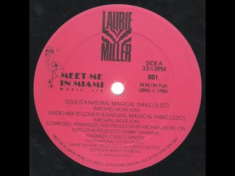 Laurie Miller - Love is a natural magical thing 1986