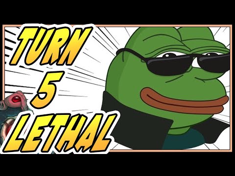 Turn 5 lethal? EZ | Ashes of Outland | Hearthstone | Kolento