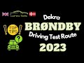 2023 - Brøndby Dekra Driving Test Route