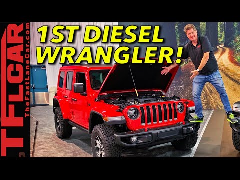 The New 2020 Jeep Wrangler EcoDiesel Gets Enough Torque To Crawl Up Everest!