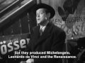 The Third Man - Cuckoo clock speech with subtitles
