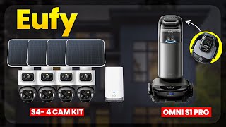 GET the BEST EUFY ROBOT VACUUM OMNI S1 PRO & EUFYCAM S4 4-CAM KIT | THE DYNAMIC FAMILY