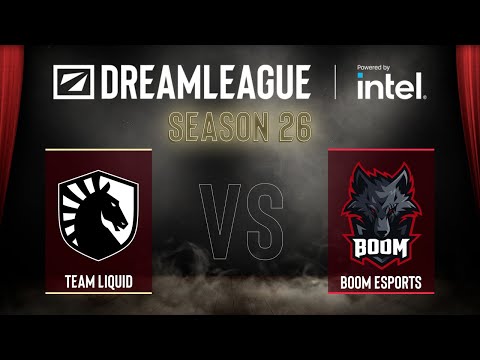 Dota2 - Team Liquid vs BOOM Esports - DreamLeague Season 26 - Group A