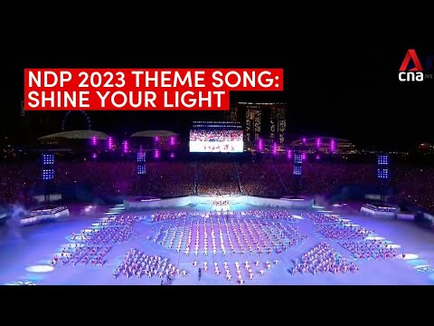 National Day Parade 2023: Shine Your Light theme song live performance