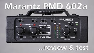 Video thumbnail for Marantz PMD 602a preamp - review & test by Karl Adams
