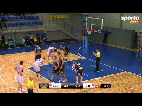 SportoTV.lt: BBL playoffs „Pieno žvaigždės" - „Liepaja/Triobet" 2014-03-01