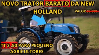 Trator para pequenos produtores: o mais barato da New Holland no Brasil