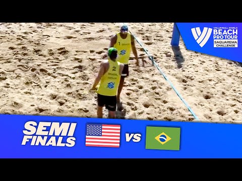 Partain/Benesh vs. Evandro/Arthur - Semi Final Highlights Saquarema 2023 #BeachProTour