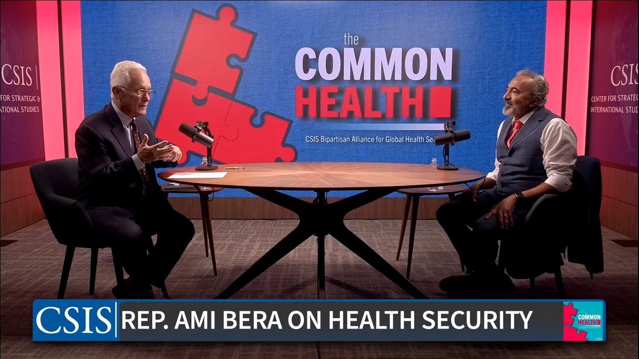 Rep. Ami Bera on Health Security | CommonHealth Live!