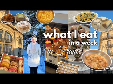 everything I ate with my french family for the winter holidays | french food diaries
