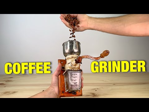 Rusted Coffee Grinder Peugeot - Restoration