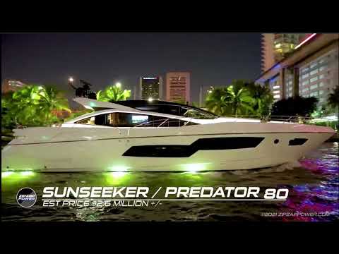 2013 80ft Sunseeker Predator "Woodever"
