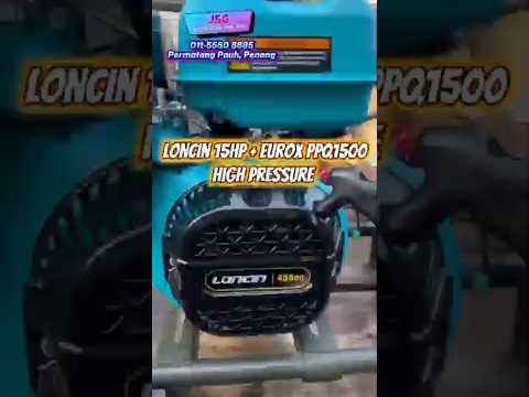 LONCIN 15HP + EUROX PPQ1500 High Pressure Pump