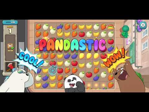We Bare Bears Match3 Repairs Level 690 - No Boosters