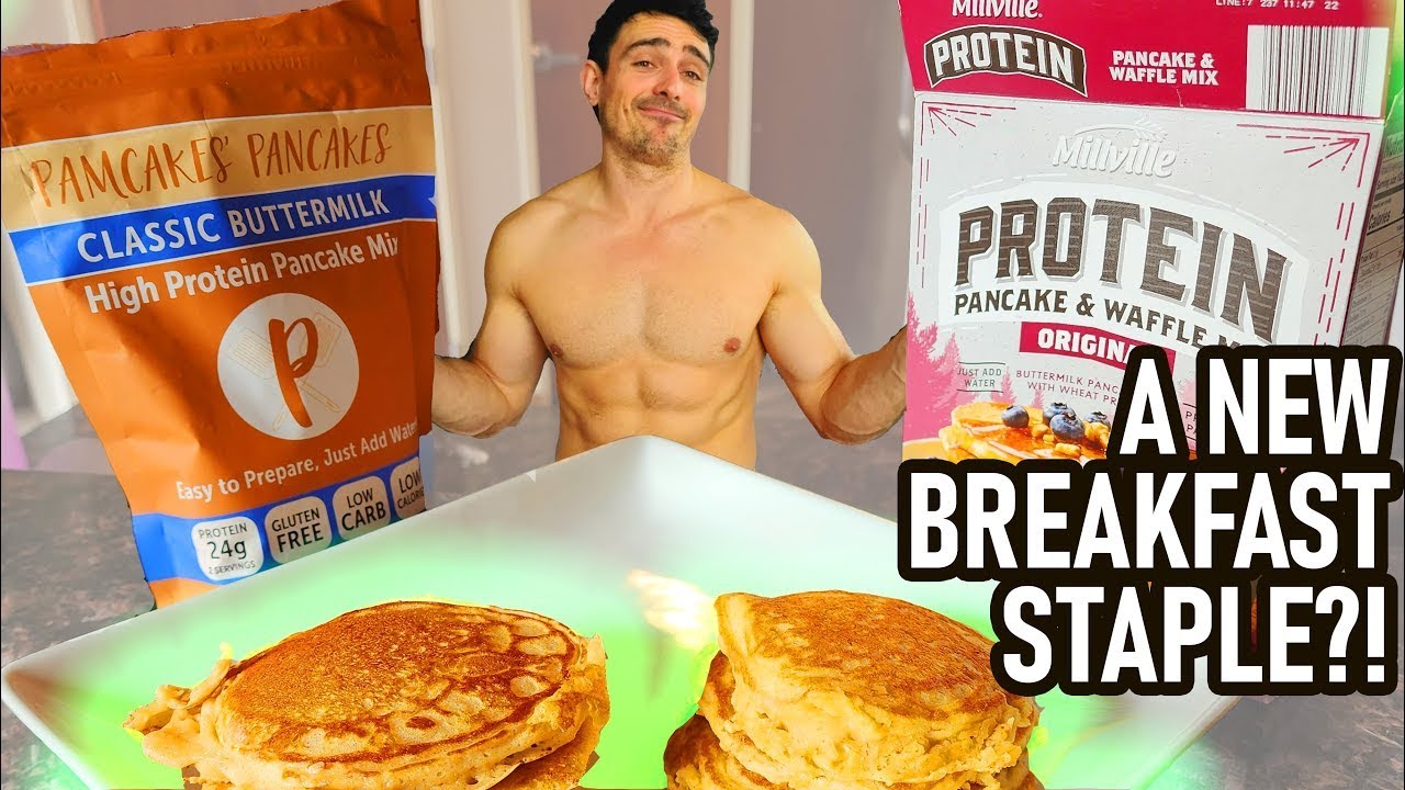 Aldi's Protein Pancake + Pamcake Review! Low Carb Pancake For Weight Loss