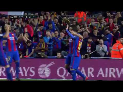 Lionel Messi vs Valencia Home 16 17 HD 1080i   English Commentary