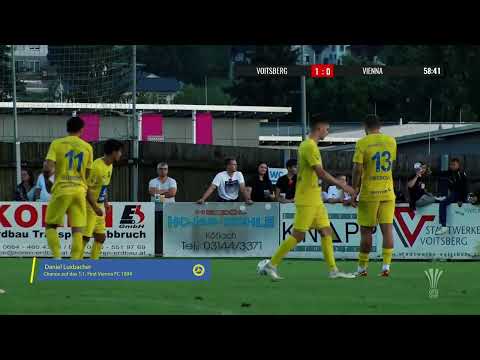 UNIQA ÖFB Cup | 1. Runde - Highlights | ASK Voitsberg - First Vienna FC 1894
