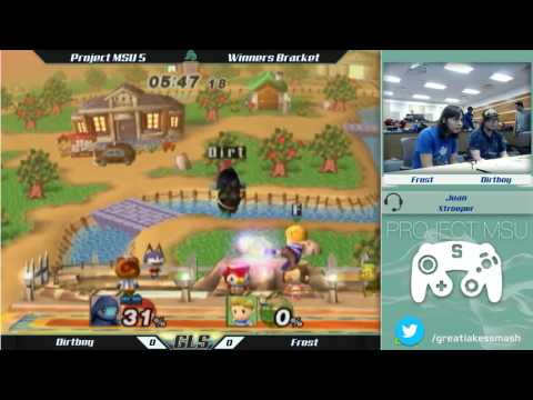 Project MSU 5 Bracket - Dirtboy (Squirtle) vs. Frost (Lucas)