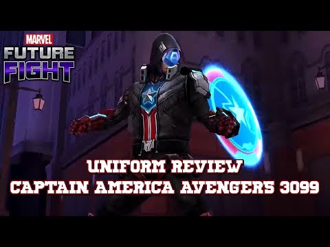 [REVIEW] CAPTAIN AMERICA - AVENGERS 3099 UNIFORM | MARVEL FUTURE FIGHT