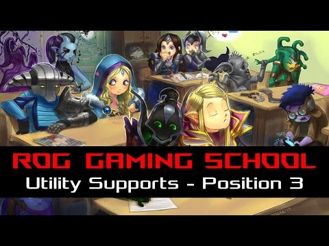 ROG GAMING SCHOOL - DOTA 2 (Episode 6): Utility Supports - Position 3 | ROG