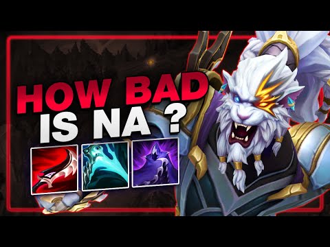 SCRUBNOOB SHOWCASING HOW BAD NA IS WITH HIS RENGAR MECHANICS...
