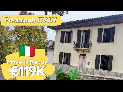 FANTASTIC Italian HOME! House for SALE in ITALY in beautiful Village in the North of ITALY