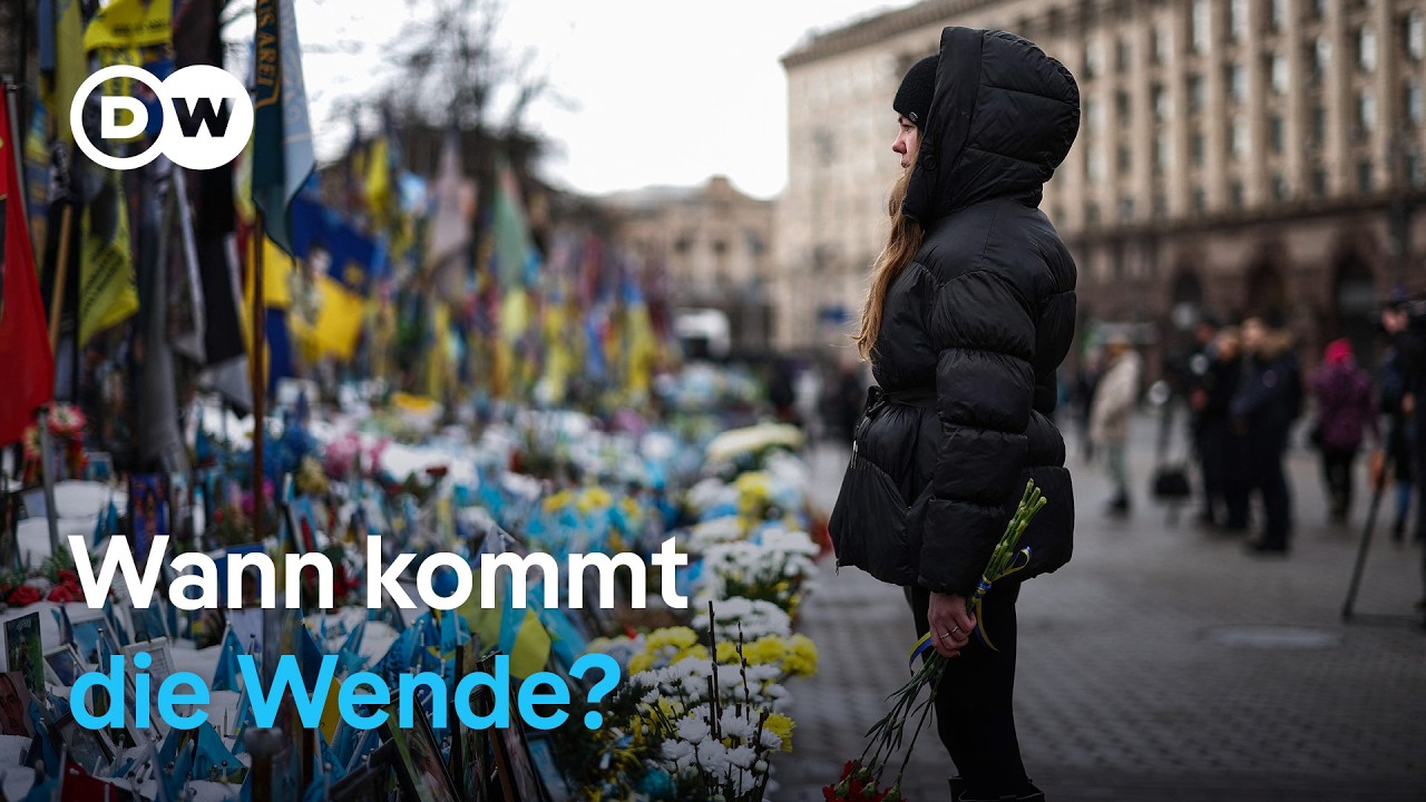 Ukraine-Krieg - vom Schock zum zermürbenden Alltag | DW Nachrichten